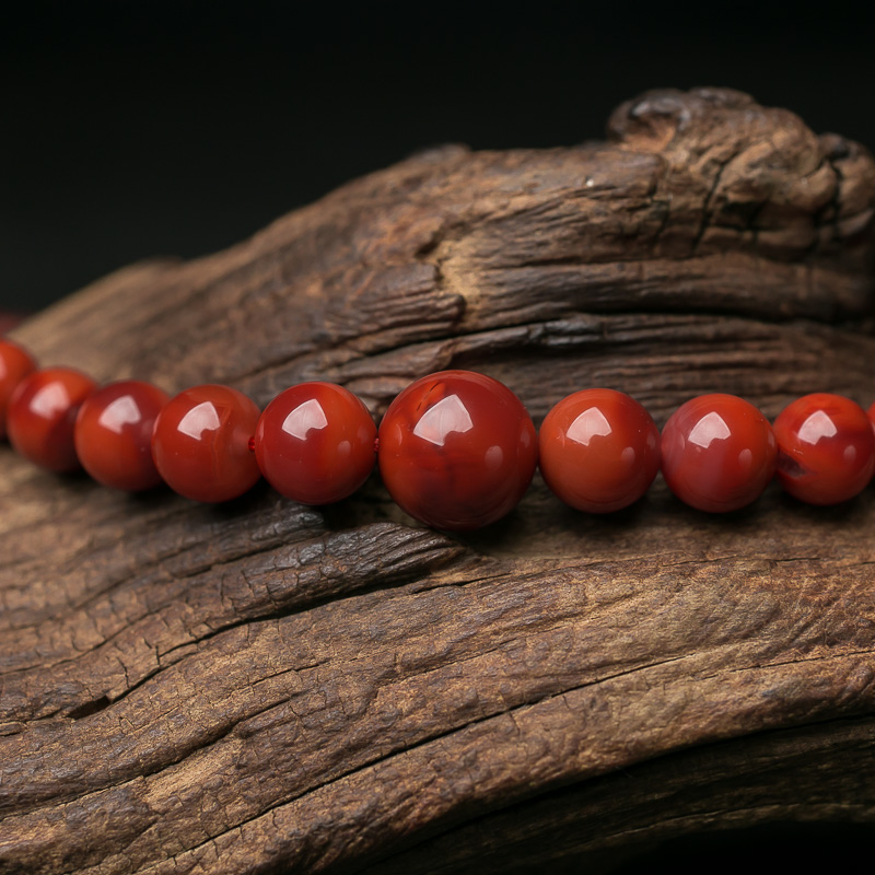 四川南红塔链-红掌柜