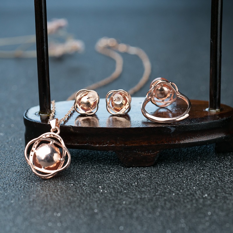 银镶南红套装-红掌柜