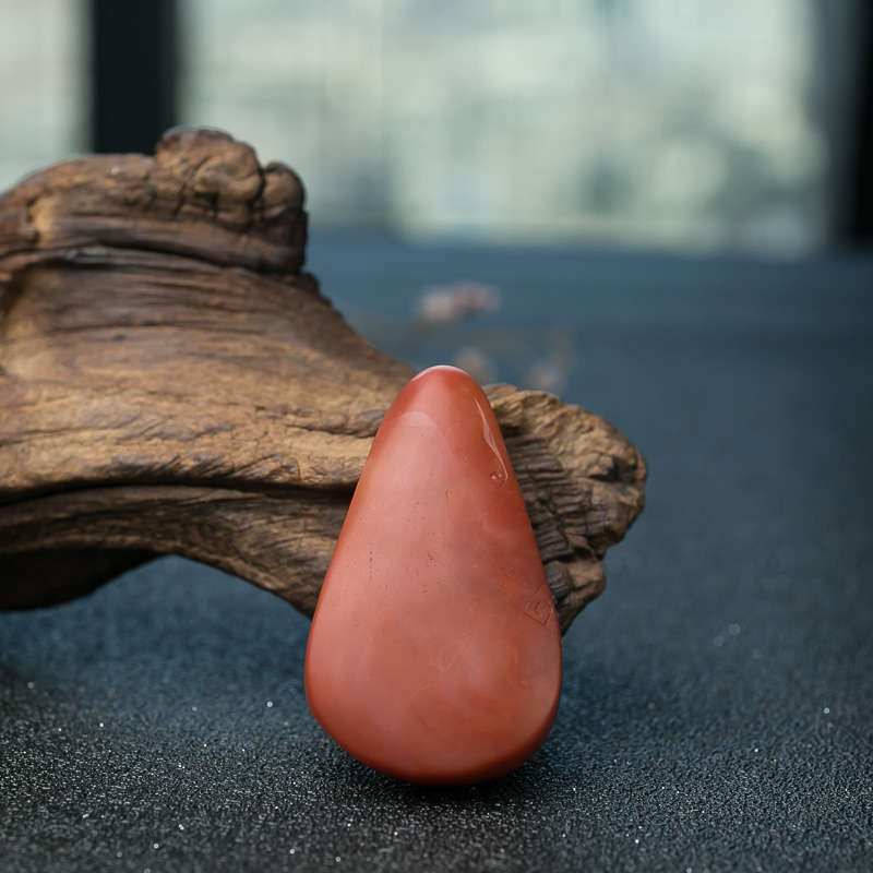 四川南红观音吊坠-红掌柜