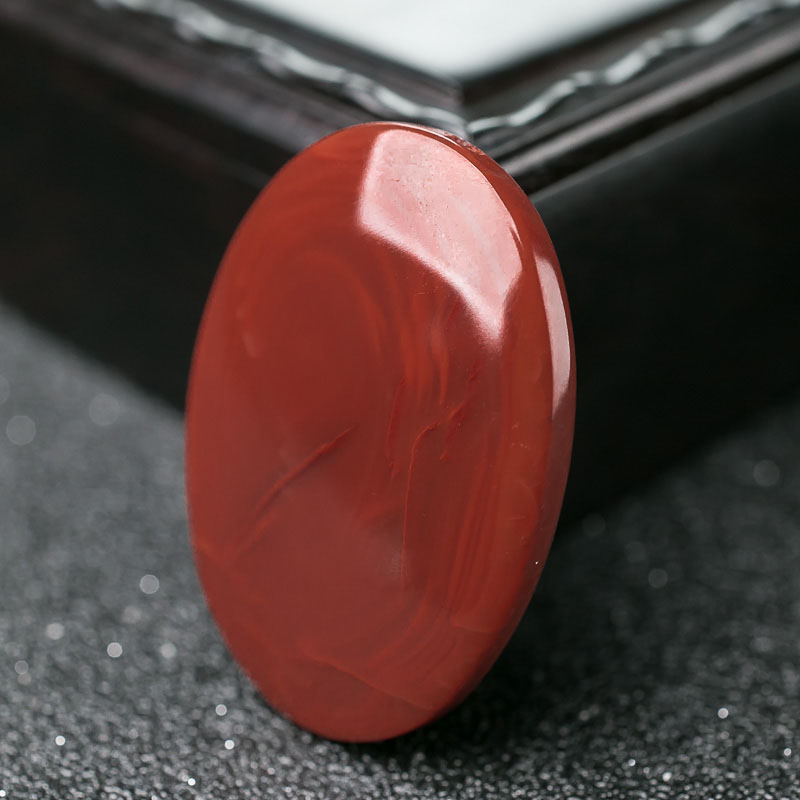 四川天然南红随形吊坠-红掌柜