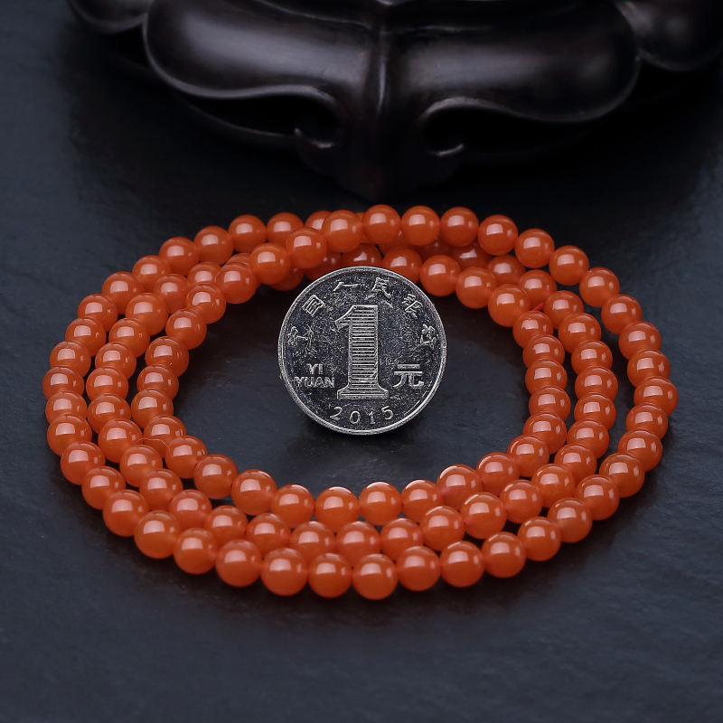 南红珠链-红掌柜