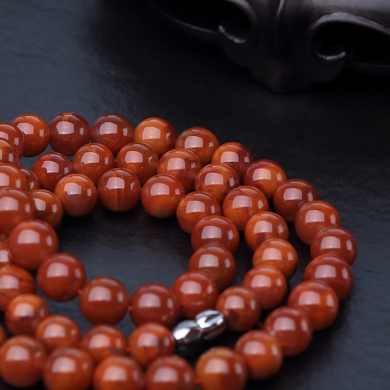 川料南红项链-红掌柜