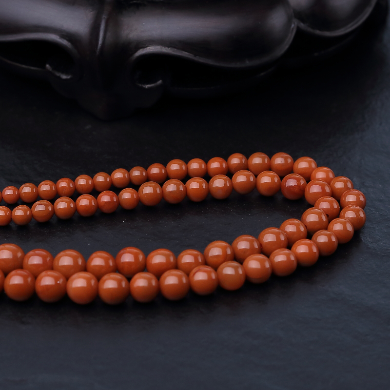 柿子红南红塔链-红掌柜