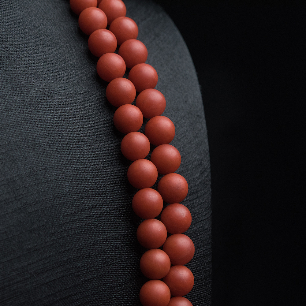 南红佛珠-红掌柜