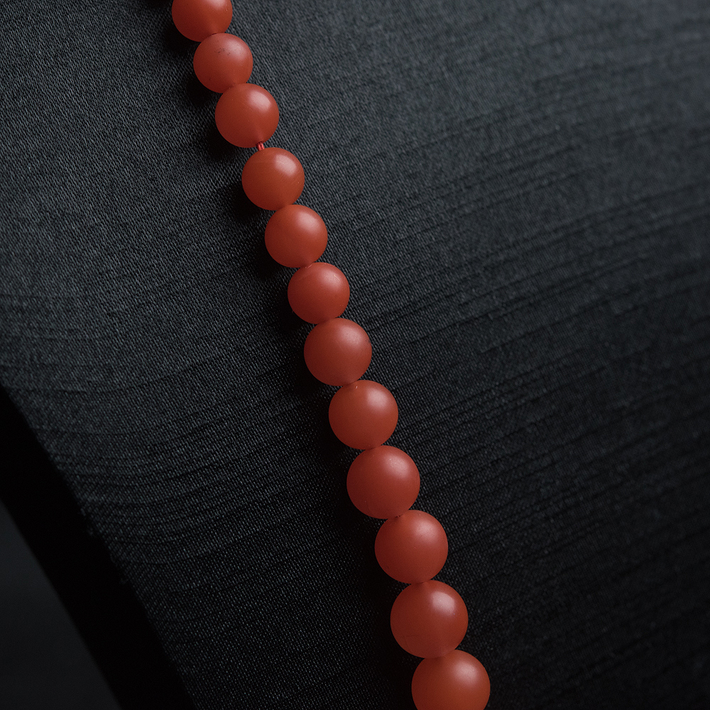 樱桃红南红塔链-红掌柜