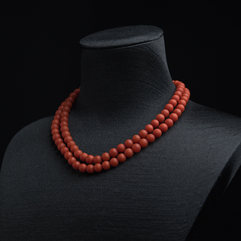 南红珠链－红掌柜