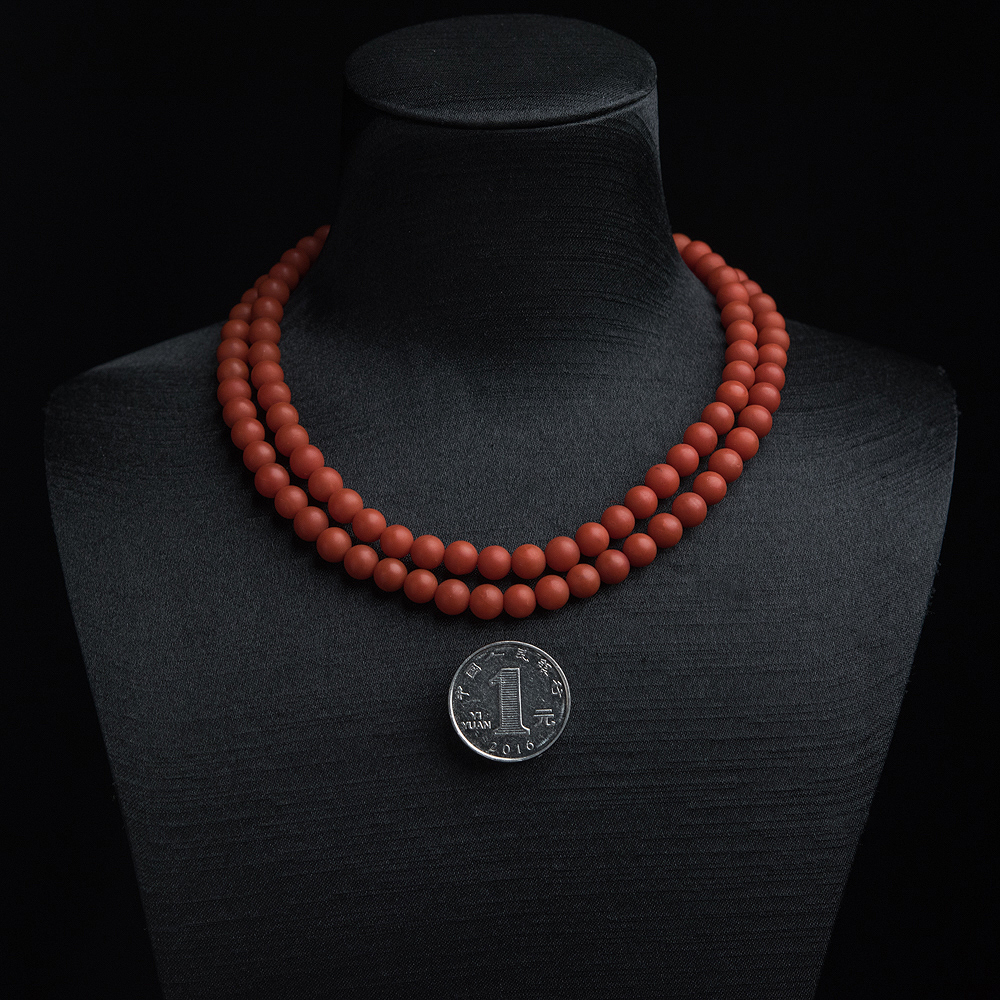 保山南红珠链-红掌柜