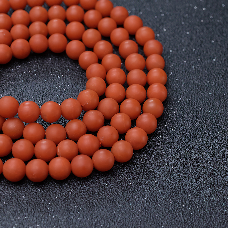 南红108佛珠-红掌柜