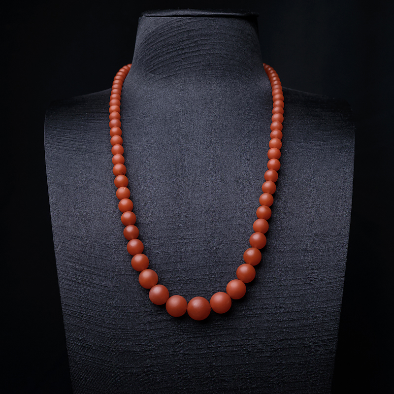 樱桃红南红塔链-红掌柜