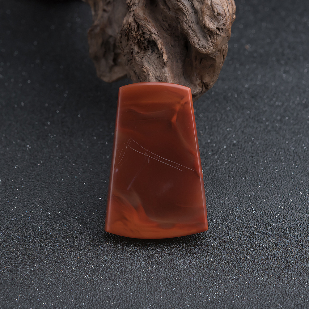 柿子红南红花鸟挂坠-红掌柜