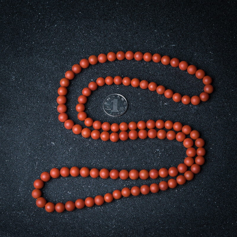 保山南红珠链-红掌柜