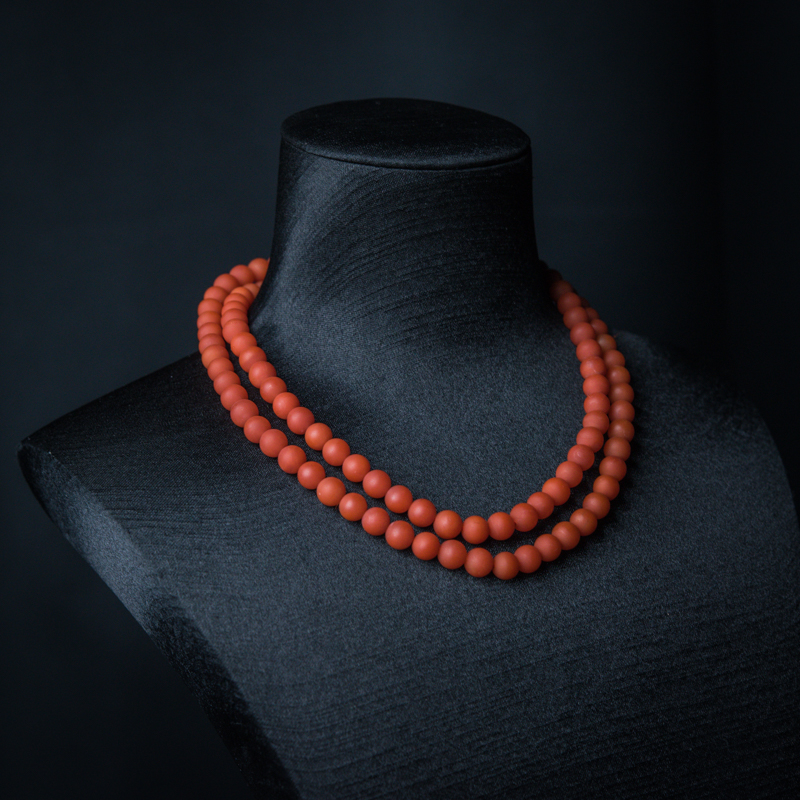 南红珠链-红掌柜