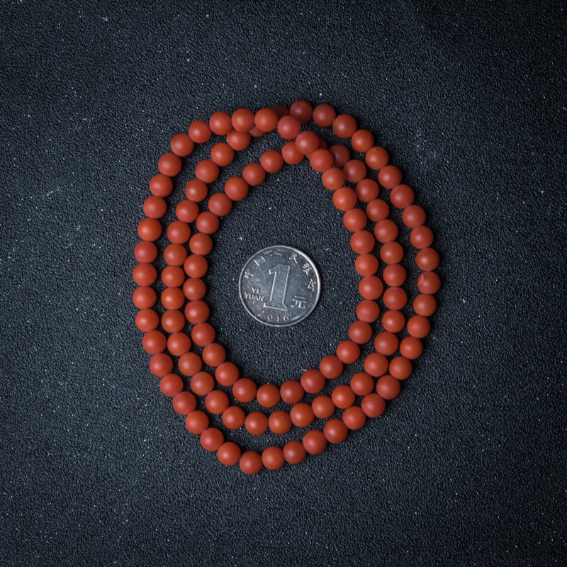 保山南红珠链-红掌柜