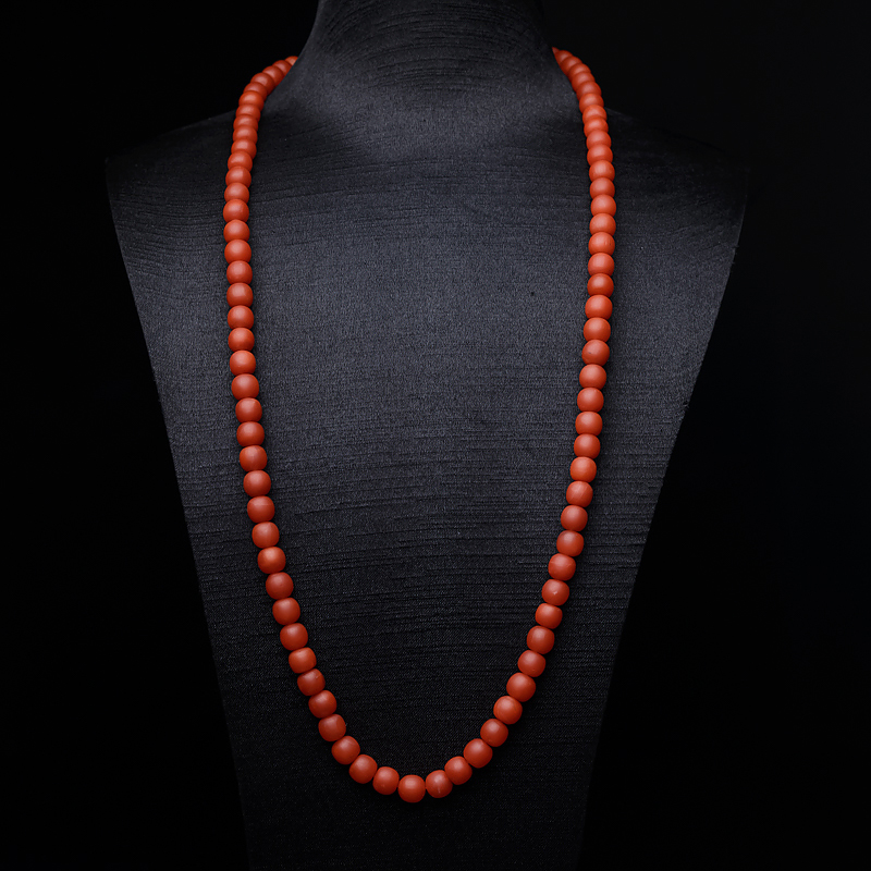 南红佛珠-红掌柜