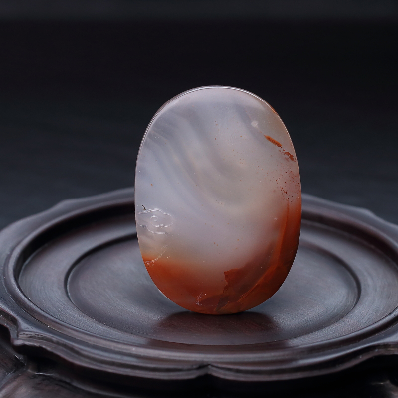 川料天然南红佛吊坠-红掌柜