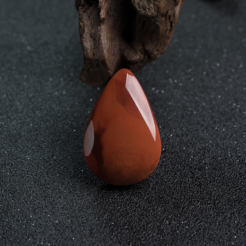 四川南红水滴吊坠-红掌柜