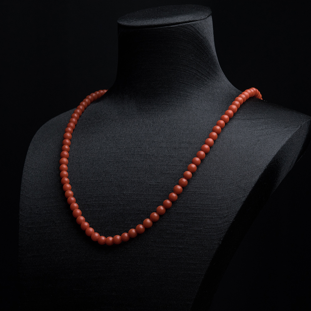 南红108佛珠-红掌柜