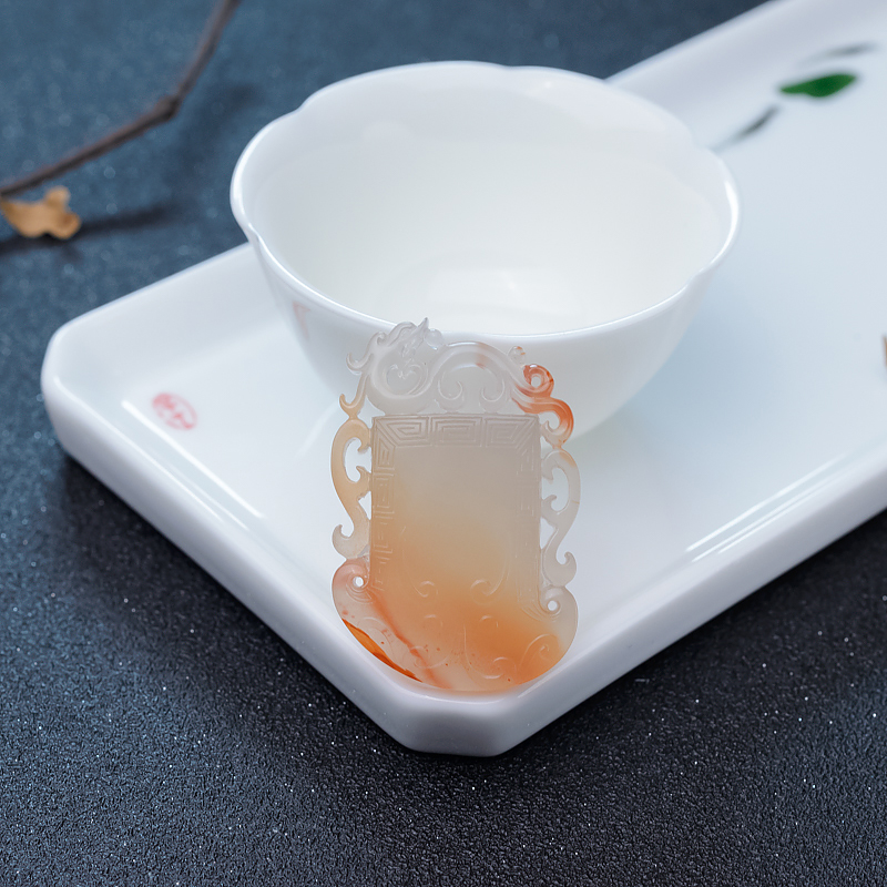 冰飘料南红府上有龙-红掌柜