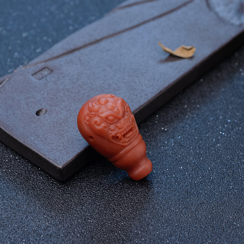 柿子红南红三通-红掌柜