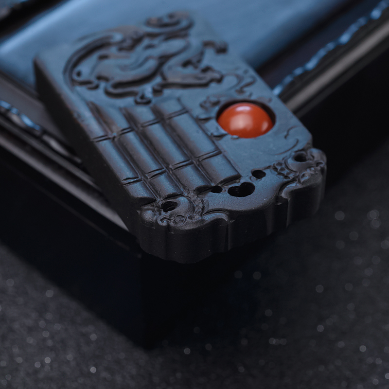 柿子红南红龙牌-红掌柜