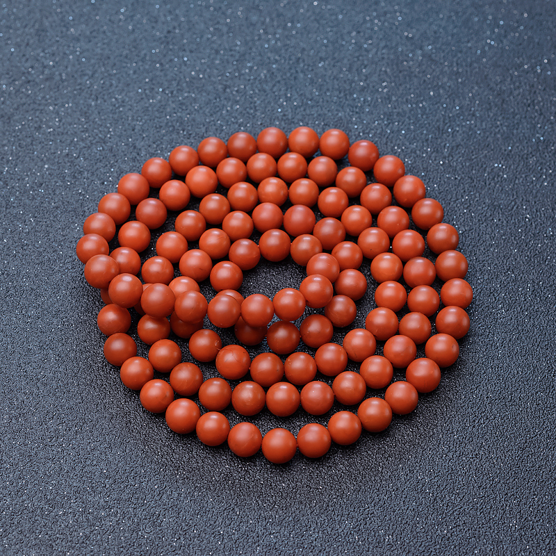 柿子红南红佛珠-红掌柜