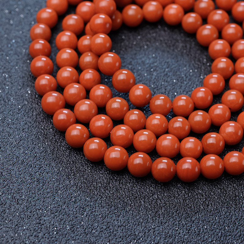 南红108佛珠-红掌柜