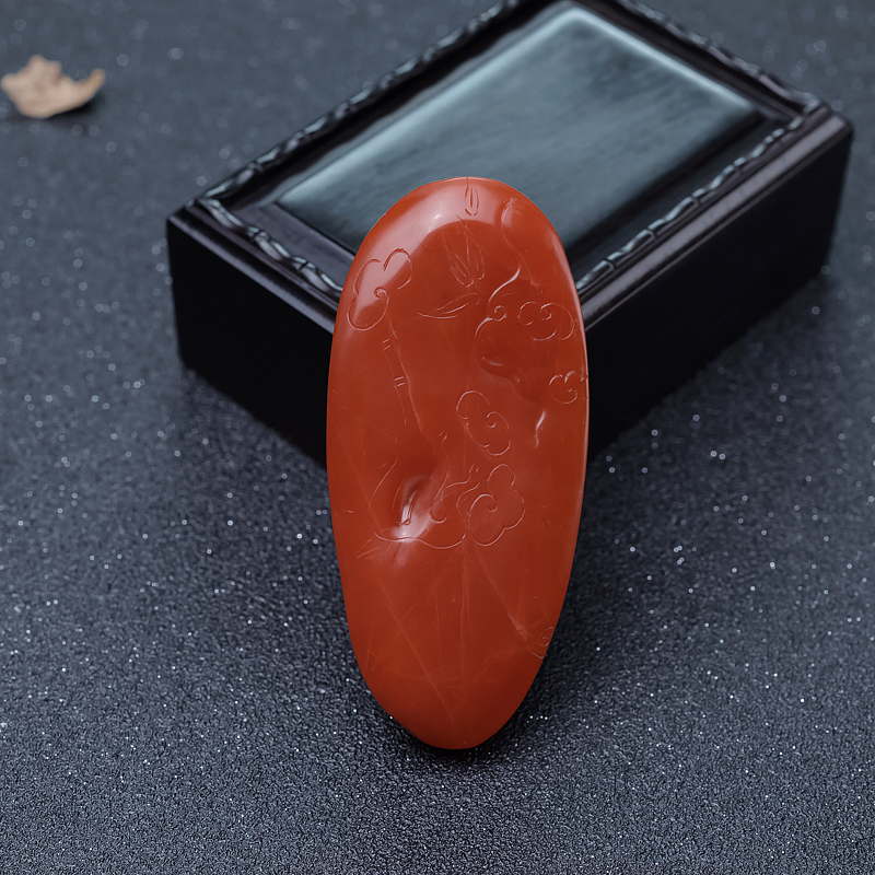 柿子红南红虚空藏菩萨-红掌柜