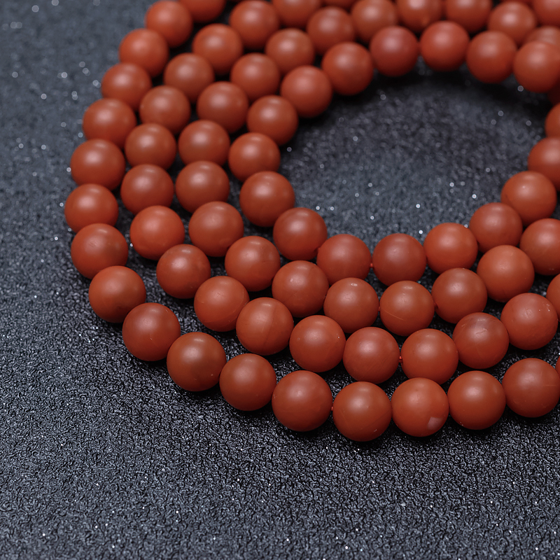 天然南红108佛珠-红掌柜