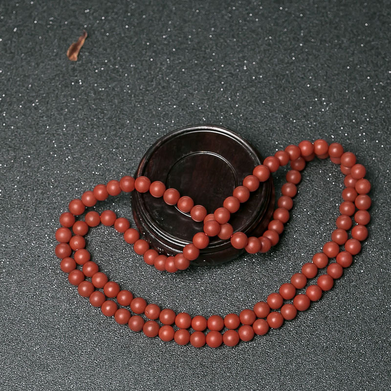 南红佛珠-红掌柜