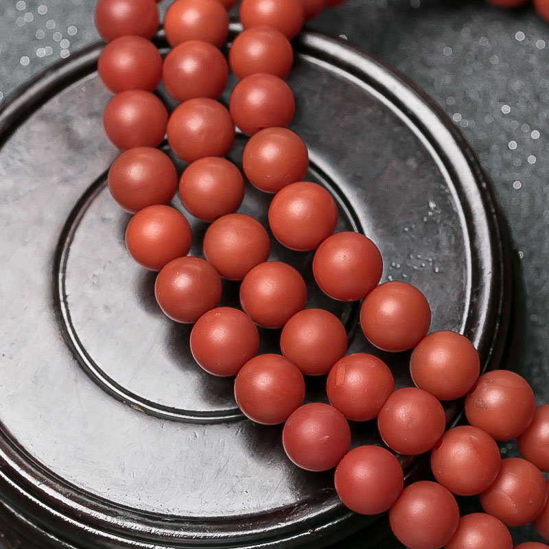 南红佛珠-红掌柜