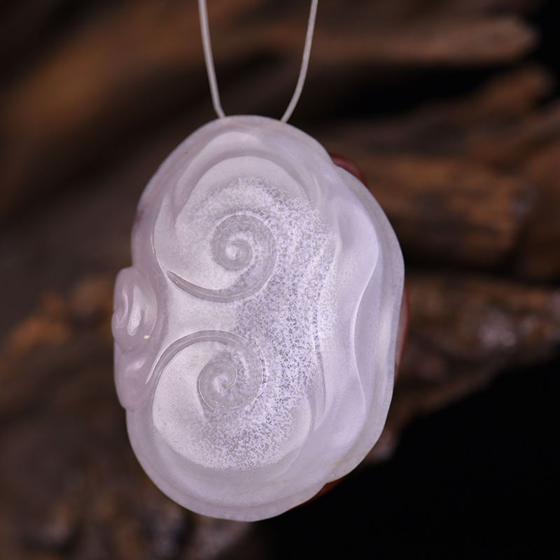 四川南红卯兔吊坠-红掌柜