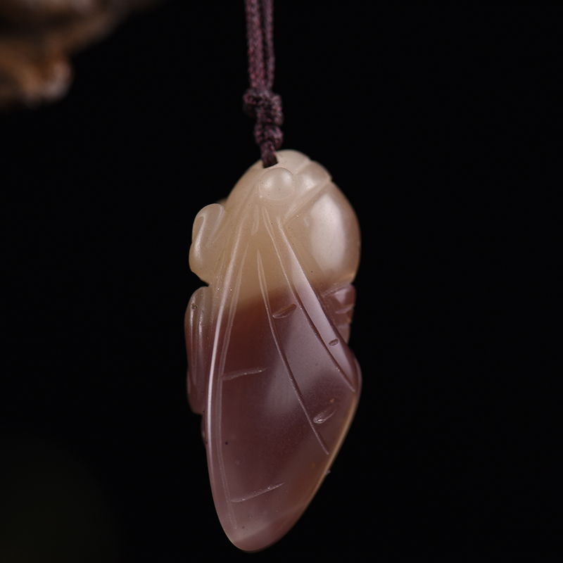 玛瑙一鸣惊人吊坠-红掌柜