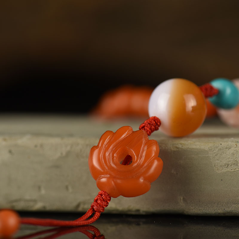 保山南红多圈手串-红掌柜