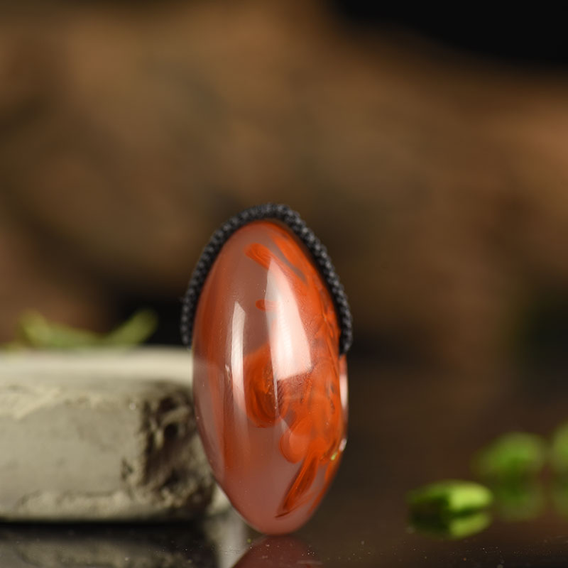 南红平安扣-红掌柜