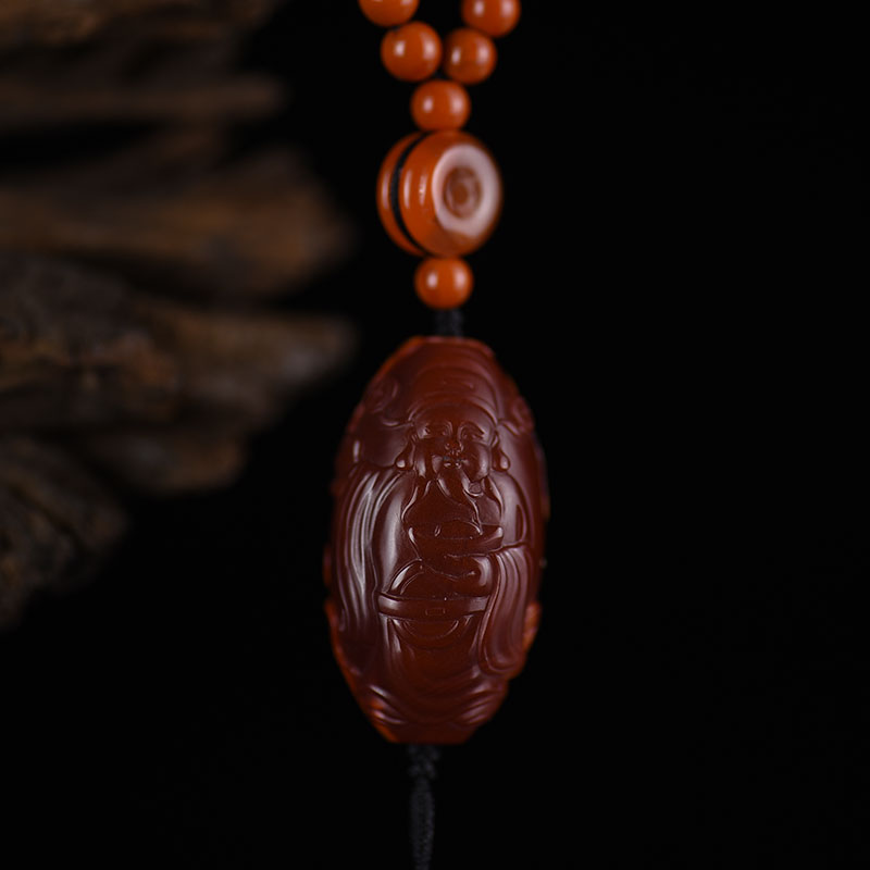 四川南红吊坠-红掌柜