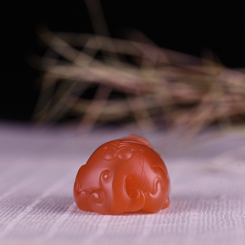 南红貔貅-红掌柜