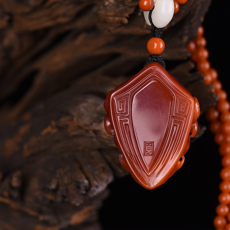 俏色南红守护-红掌柜