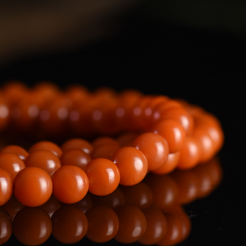 南红手串-红掌柜