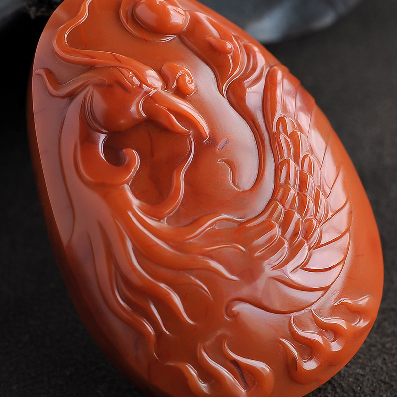 丁醒作品凤凰涅槃-红掌柜