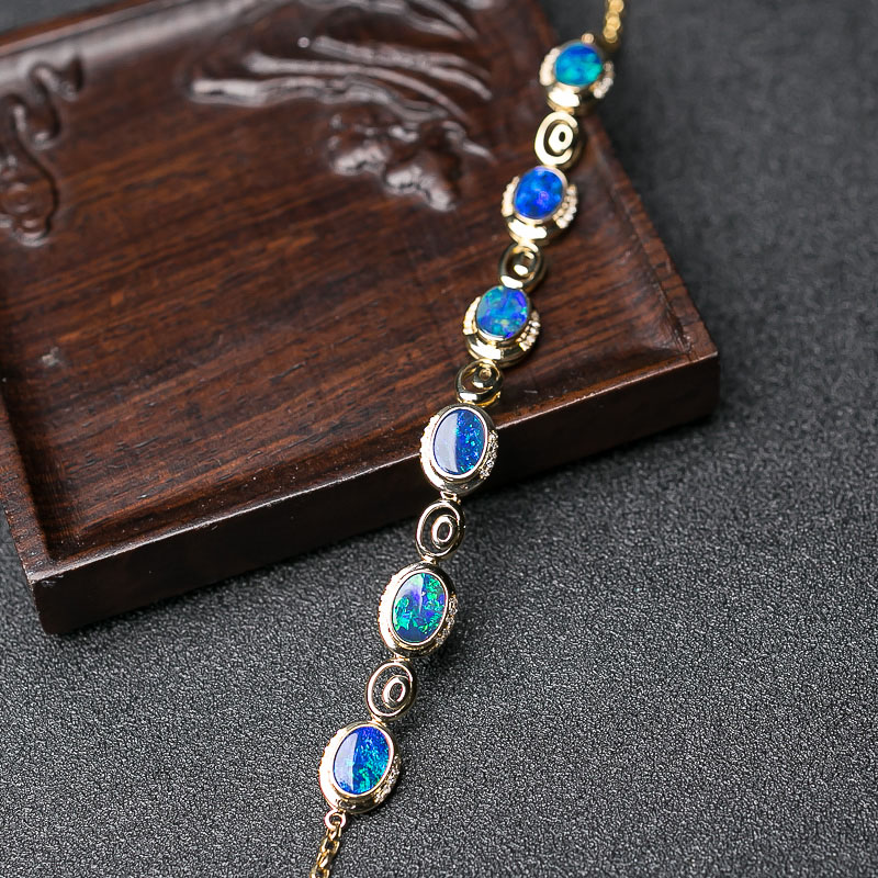 欧泊手链-红掌柜