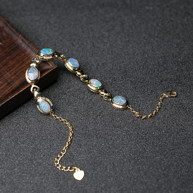 欧泊手链-红掌柜