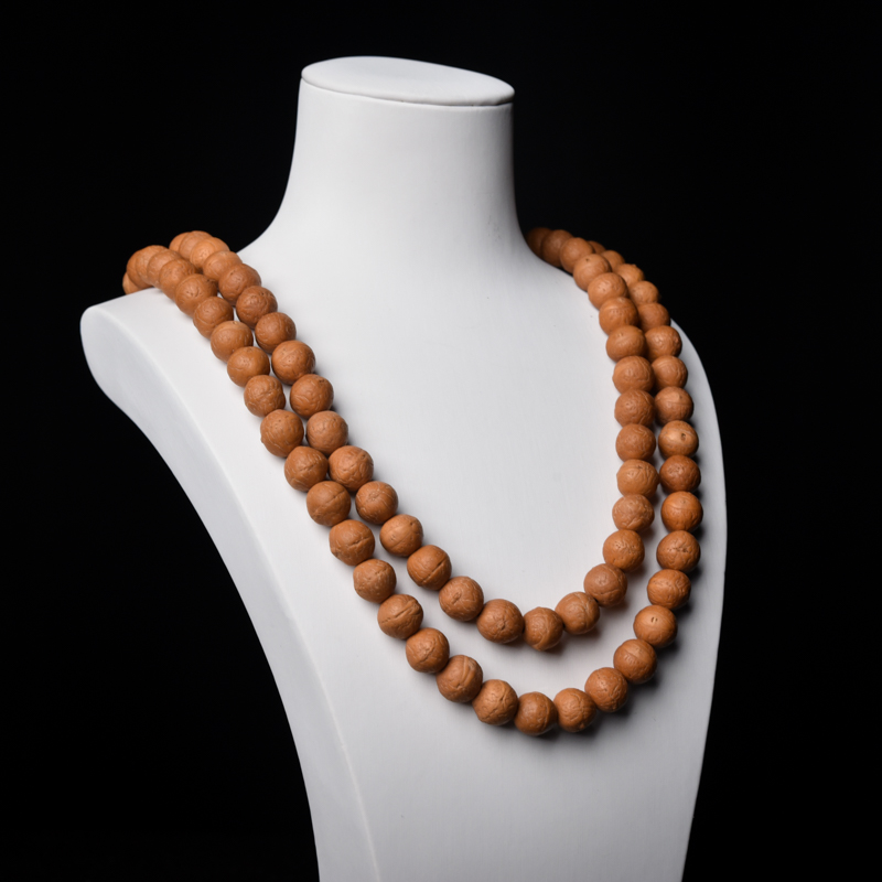 天然大眼凤眼菩提108佛珠-红掌柜