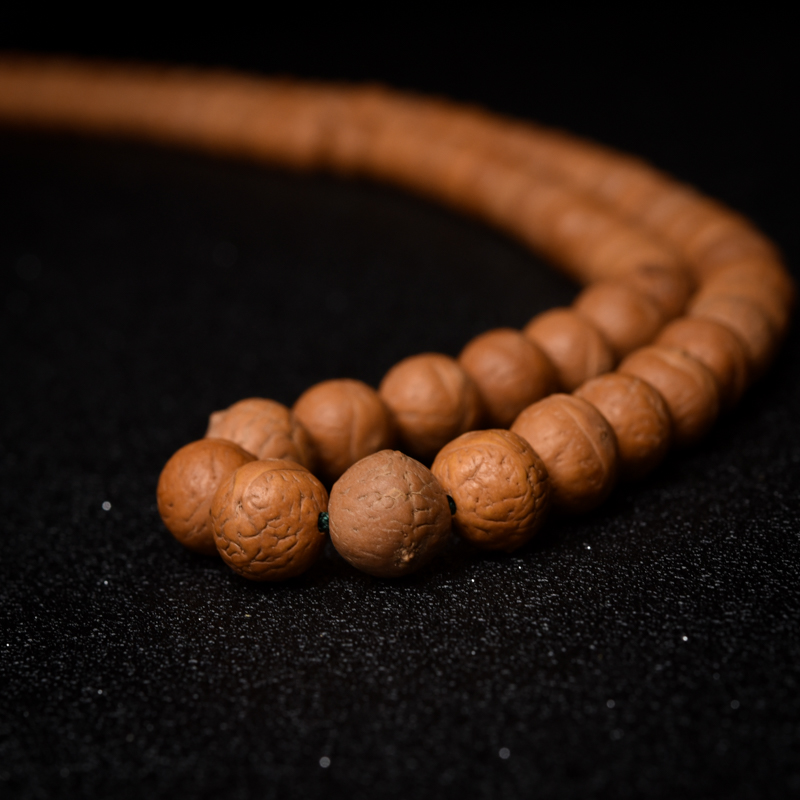 11.5mm大眼凤眼菩提佛珠-红掌柜