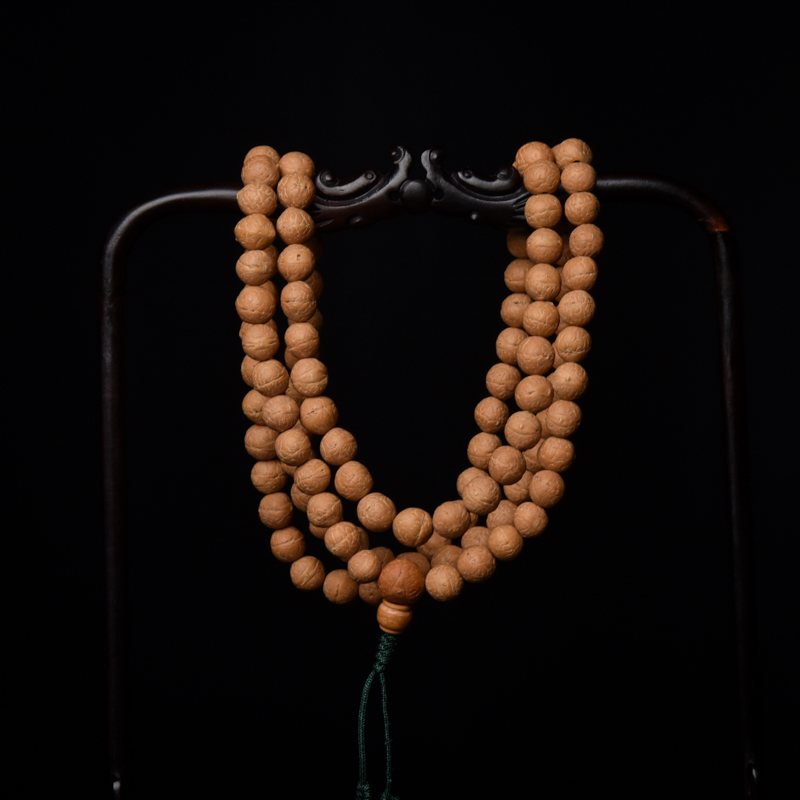 尼泊尔大眼凤眼菩提108佛珠-红掌柜