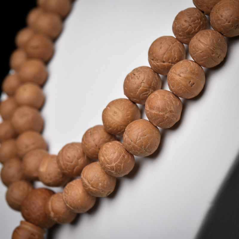 10.5mm天然菩提108佛珠-红掌柜