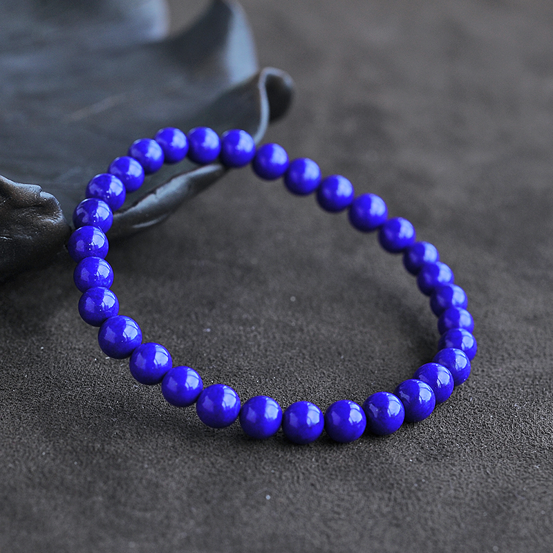 6A青金石单圈手串-红掌柜