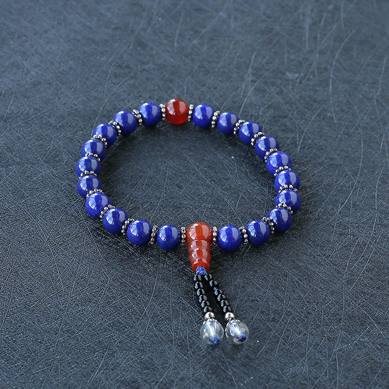 青金单圈手串 - 红掌柜珠宝