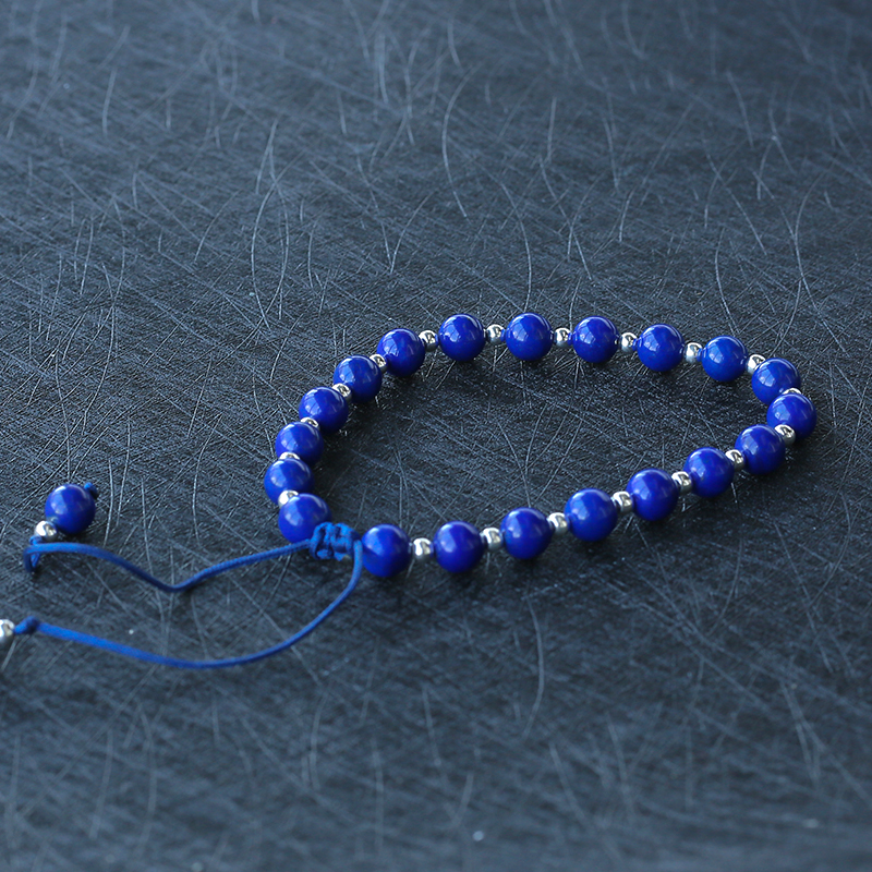 青金单圈手串- 红掌柜珠宝