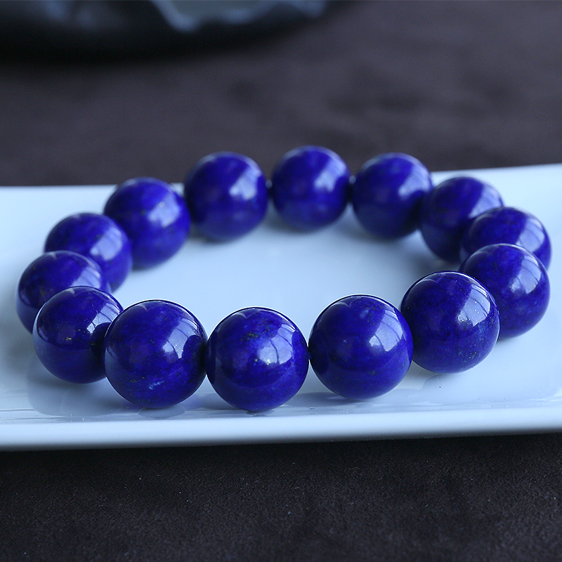 青金石单圈手串-红掌柜