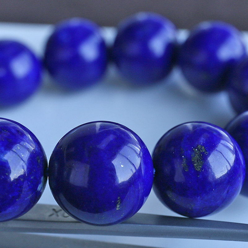 青金石单圈手串-红掌柜